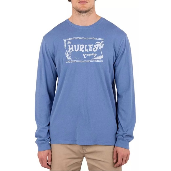 Hurley Other - Hurley Men’s Everyday Naturals Long Sleeve T-Shirt – Size XL – NEW With Tags